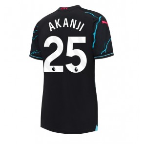 Manchester City Manuel Akanji #25 Tredje Tröja Dam 2023-24 Kortärmad